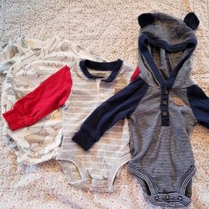 Newborn carter's long sleeve bundle